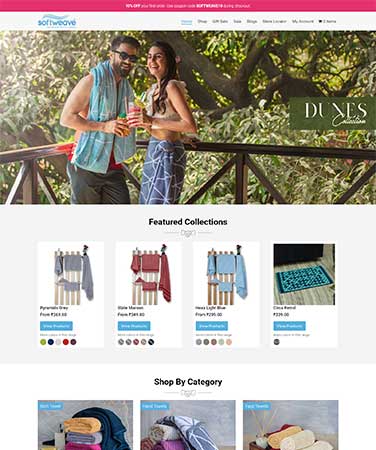 E commerce Website Desktop