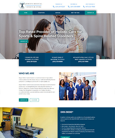 Bergen Medical Website