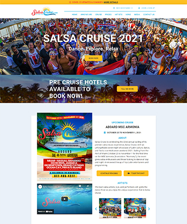 Salsa Cruise Website