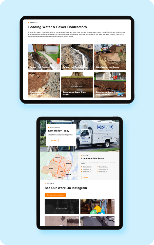 Brute Contracting tablet devices